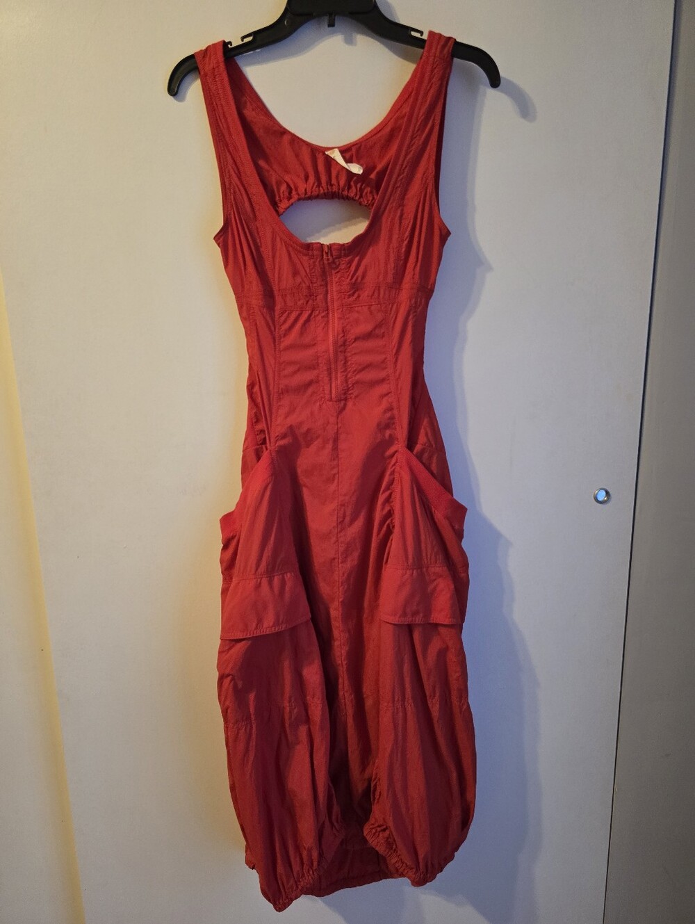 $148 Daily Practice Fastpack Bubble-Hem Midi Dress Size Large - Picture 11 of 11